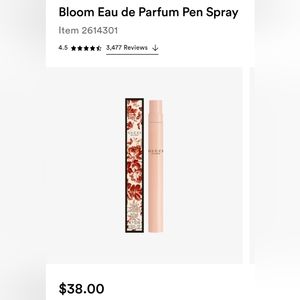 Gucci Bloom Eau de Parfum purse spray